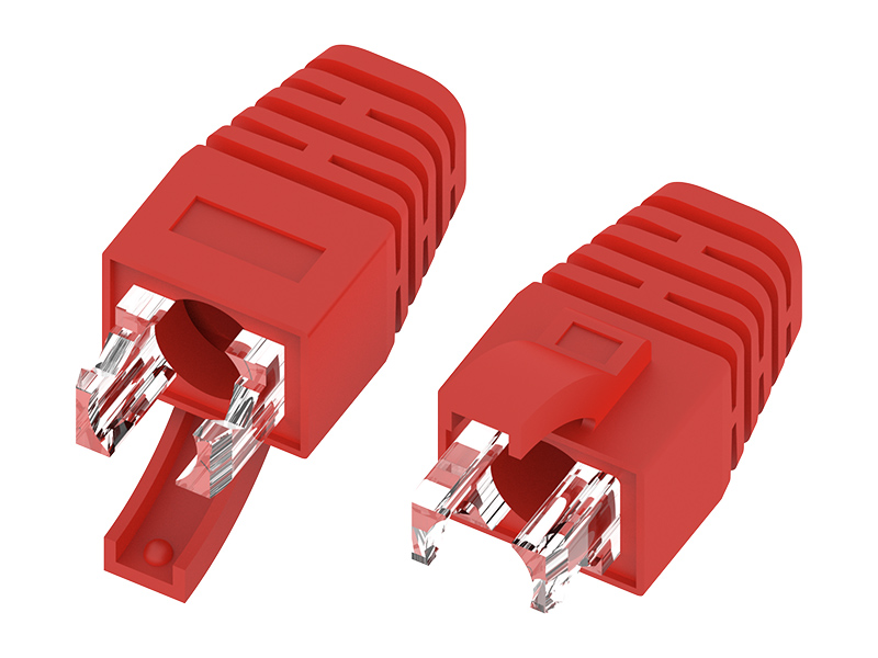 02-107-032 PC+PVC RJ45 স্ট্রেন রিলিফ